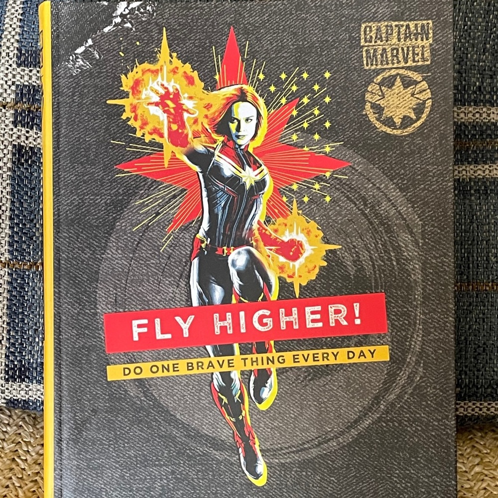 🍒 2/$15 Captain Marvel Daily 365 prompt journal